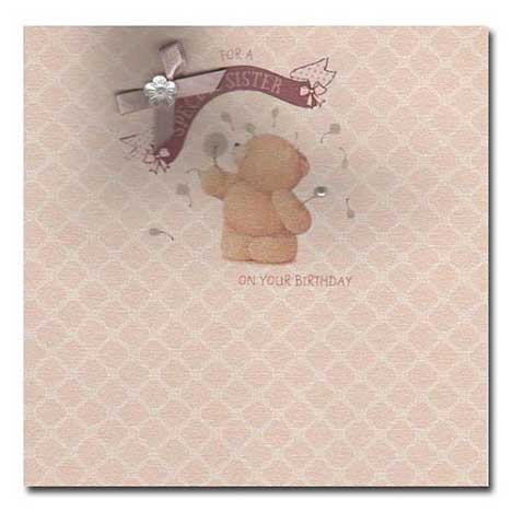 Special Sister Birthday Forever Friends Card